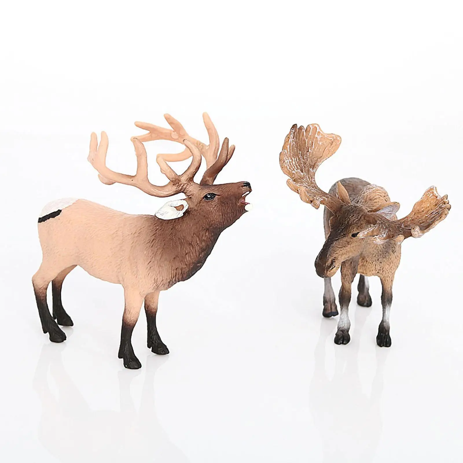 Realistic Woodland Animal Figurines, Conjunto de 5, Birthday Decor