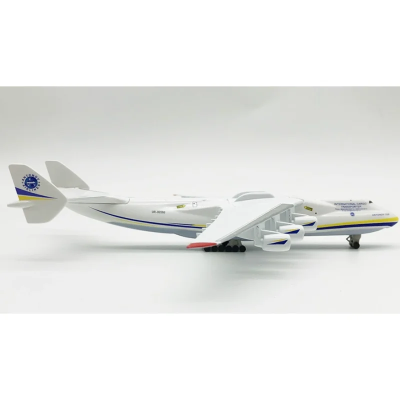 

Масштаб 1/400 An-225 AN225, модель транспортного самолета, Антонов, окрашенная имитация сплава, декоративная коллекционная игрушка