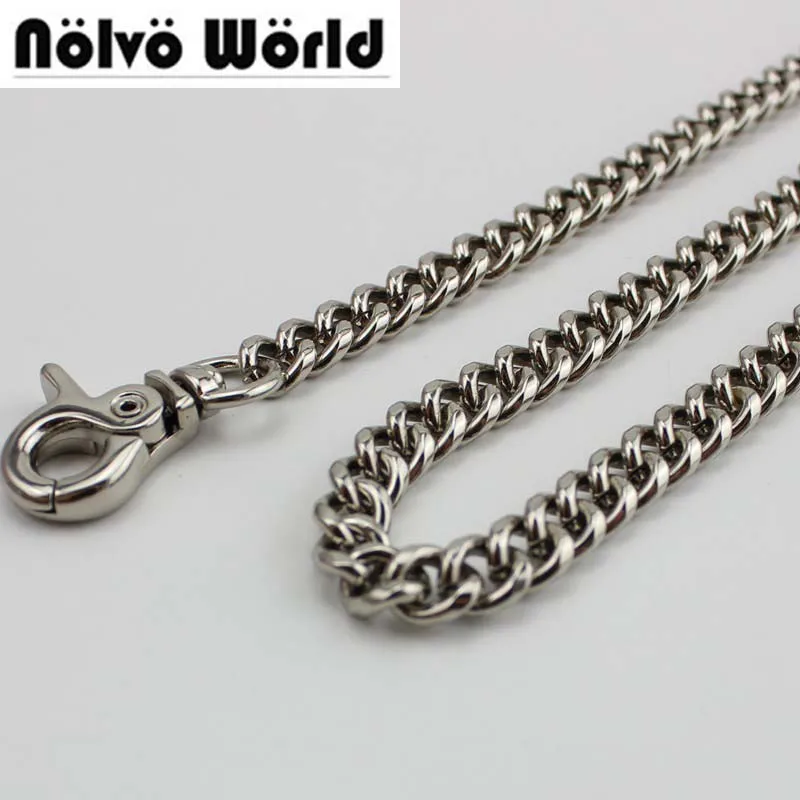 

120cm 7.5mm Width High Quality Plating Cover Wholesale DIY Chains Bags Purses Strap from DIY Accessory Factory Directly