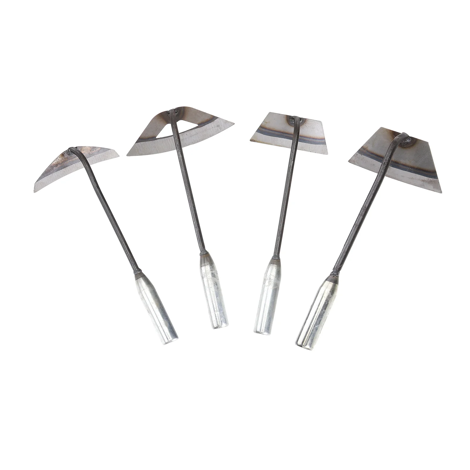 4 pezzi zappe manuali strumenti di coltivazione durevoli per diserbo scavo piantare utensili manuali da giardino set coltivazione zappe forniture da giardinaggio
