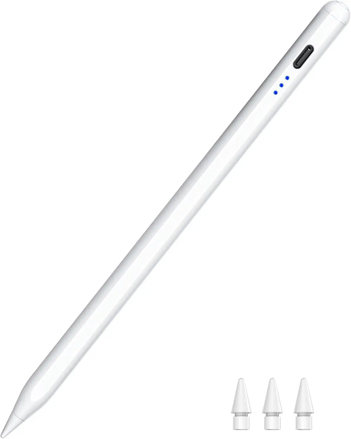 

Stylus Pen for iPad 2018-2025, Fast Charging with Palm Rejection & Tilt Magnetic Digital Pencil