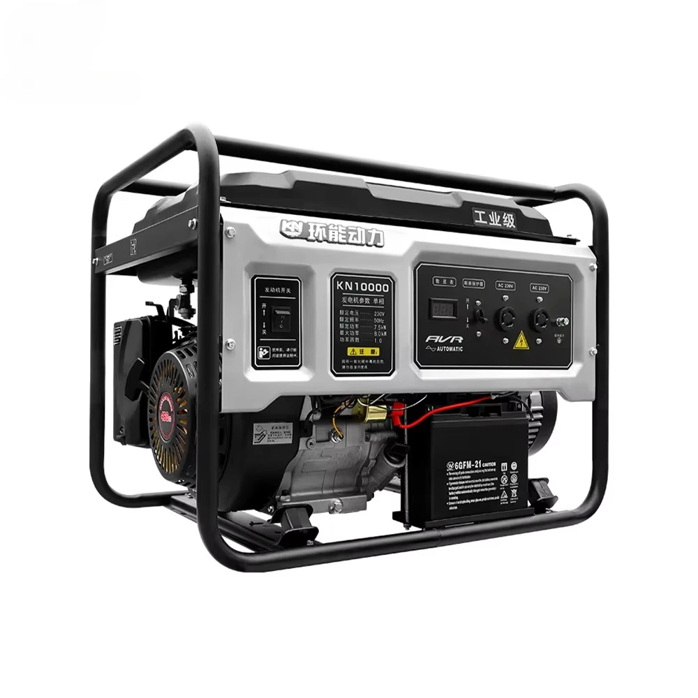 5-10kw Petrol 220V Price Generator 5,5 kW for Home / 1 pcs 10000W Electric 5kW Light 7.5kVA Gasoline Generators