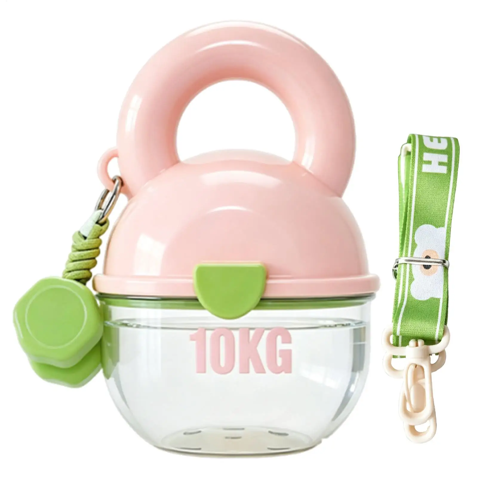 

Portable Dog Water Bottle Leakproof Portable Dispenser With Strap Dog Walking Water Bottle For Walking Hiking Car Beach Outdoor
