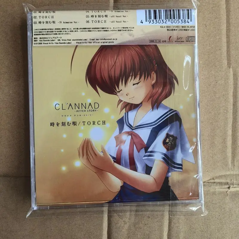 أنيمي CLANNAD بعد قصة شينجي أوريتو الموسيقى CD أعظم الزيارات OP ED ألبوم الموسيقى سجل تأثيري وكمان سيارة Soundtracks صندوق الهدايا #3