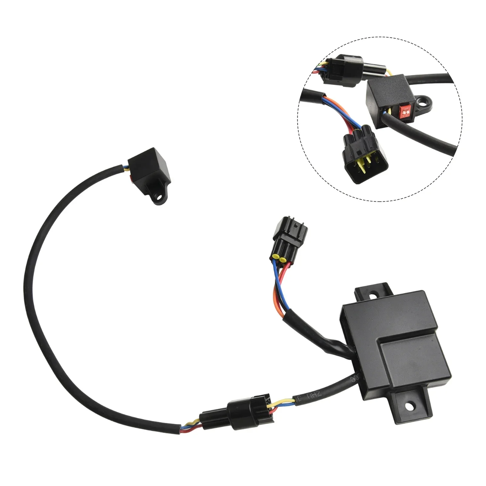 Boost the Performance of Your LTZ50 with this CDI Rev Ignition Box Easy Plug and Play Installation Efficient Heat Dissipation