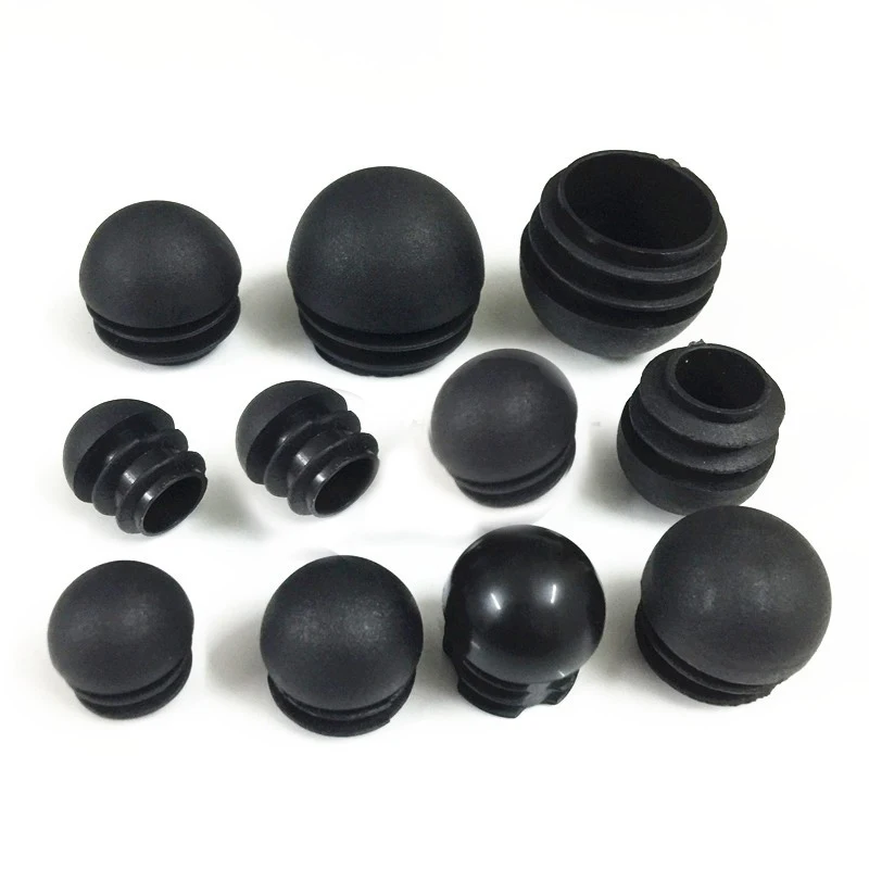 

Plastic Round Pipe Plug Tube End Caps Non Slip Chair Leg Foot Dust Cover Floor Protector Pad Furniture Accessories