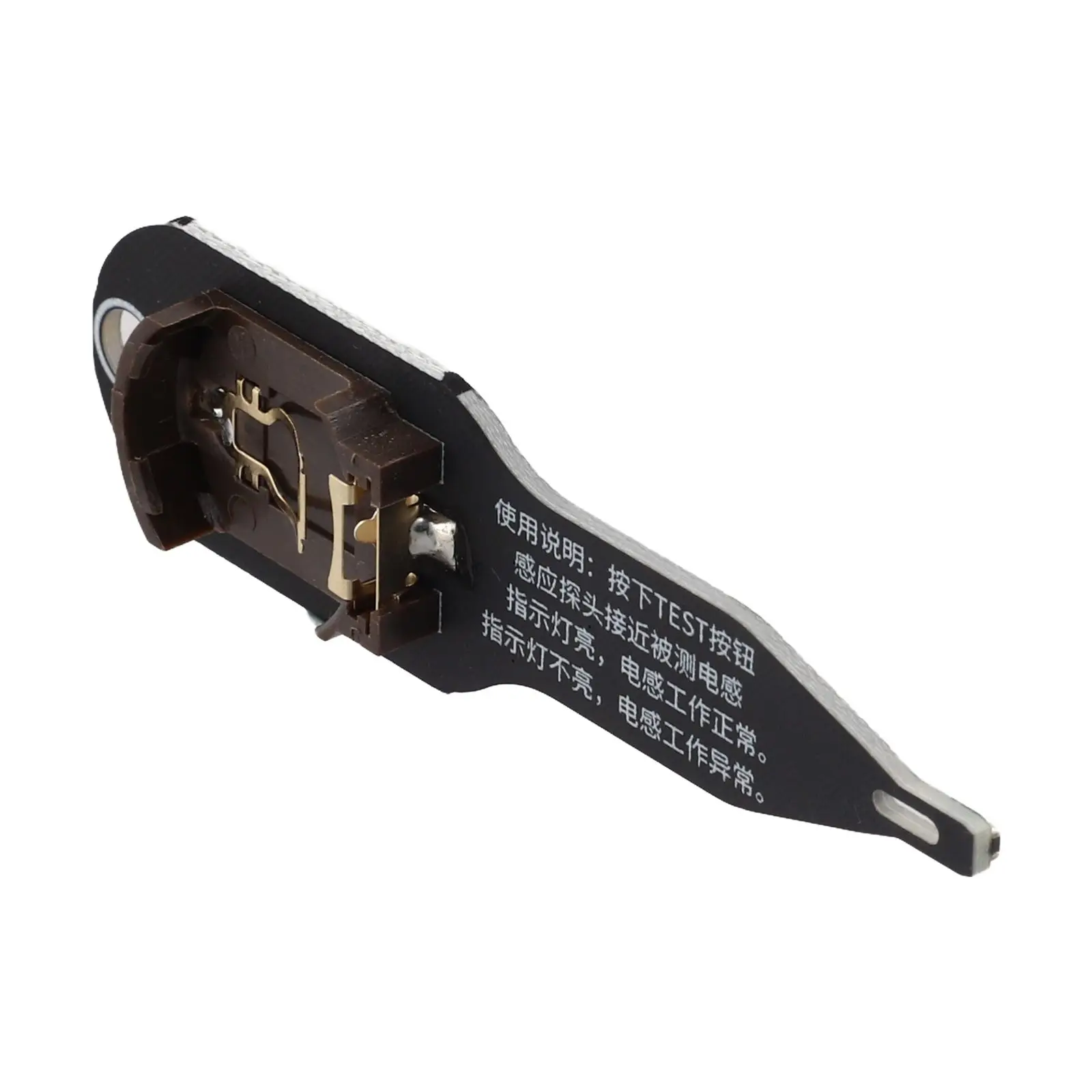 Inductor Tester Electromagnetic Induction Instrument For Motherboard Coil Fault Detection PCB Repair Tool Black Portable Device