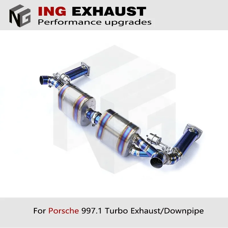 Switch For Porsche 997.1 Turbo 2005-2012 911 997 3.8T Carrera Targe 4 4S Turbo Titanium Alloy Catback Exhaust Valve