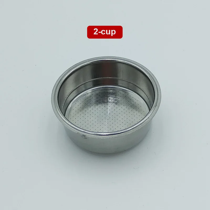 2 CUP 1 hole pressurize espresso coffee  filter 51mm coffee basket espresso coffee marker out Diameter 60 mm inner Diameter