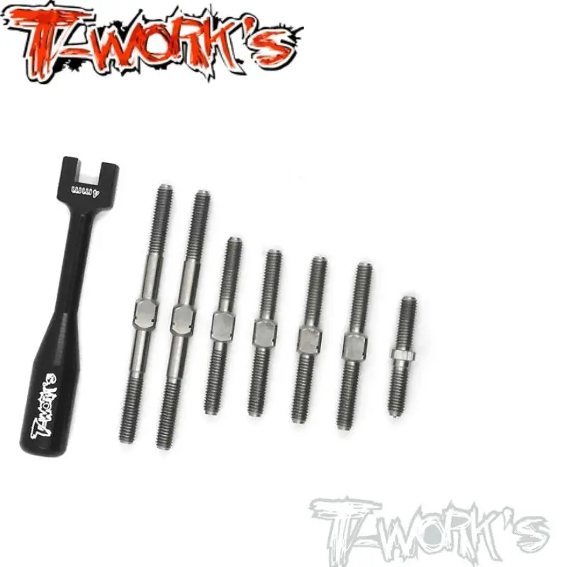 Original T works TB-119 64 Titanium Turnbuckle Set ( For ARC R11W ) Rc part