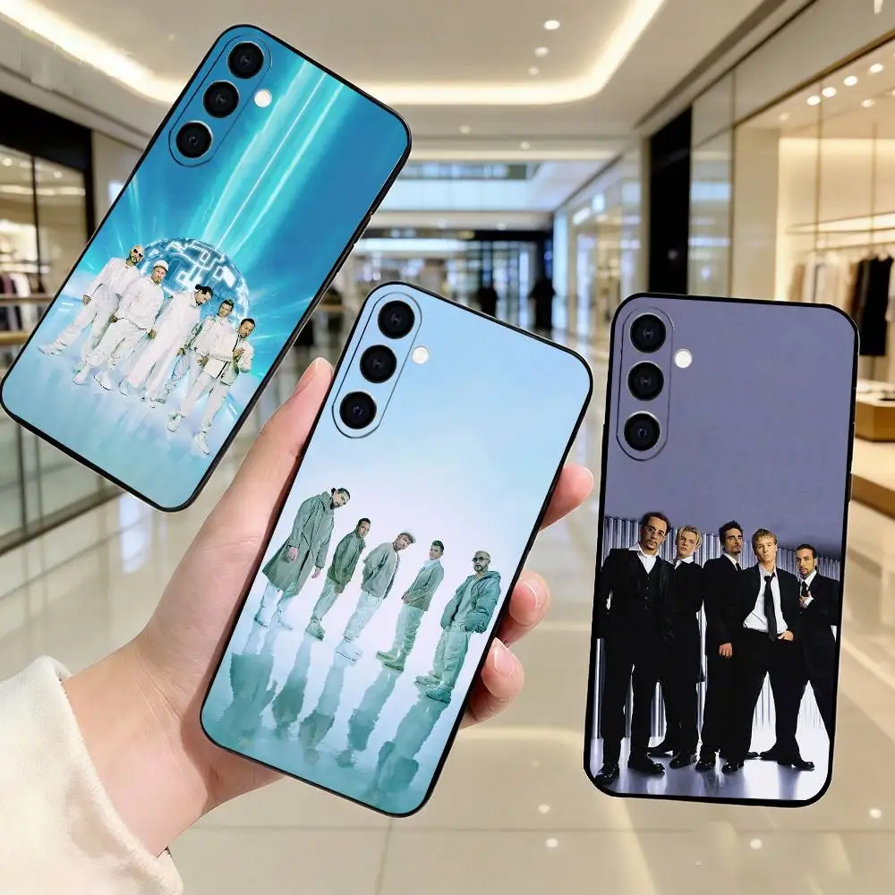 Cool B-Backstreet Boys Singer Phone Case Black Silicone Soft For Samsung Galaxy A73,A72,A71,A70,A53,A52,A51