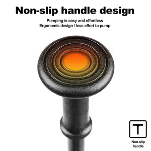 مضخة هواء دراجة محمولة X-TIGER مع مقياس ، ضغط عالي ، 25 سم ، 300 رطل / بوصة مربعة ، شوكة ، تعليق خلفي ، ممتص صدمات ، جبل أعلى 6 مبيعات إطار تعليق كامل 26 - No6