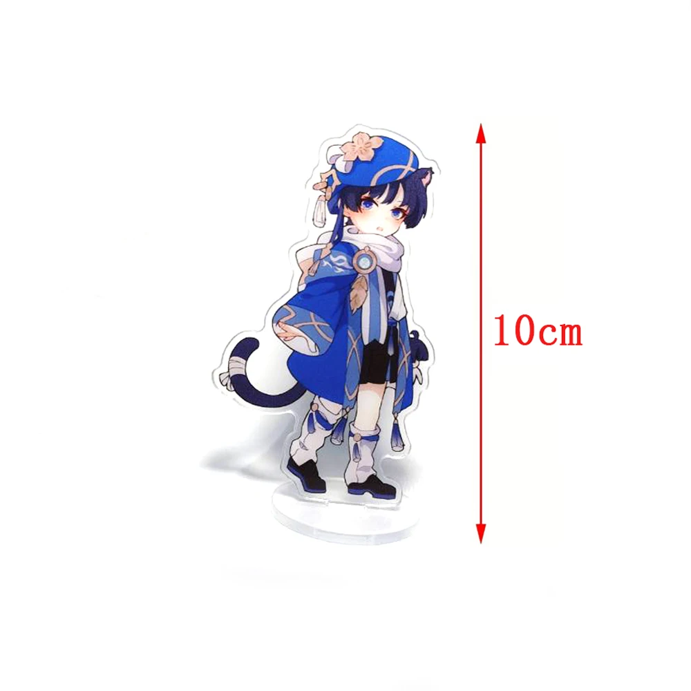 1Pcs Game Stand Plate Anime Cartoon Cosplay Figure Nahida Venti Xiao Wanderer Kazuha Character Acrylic Props Desk Decor