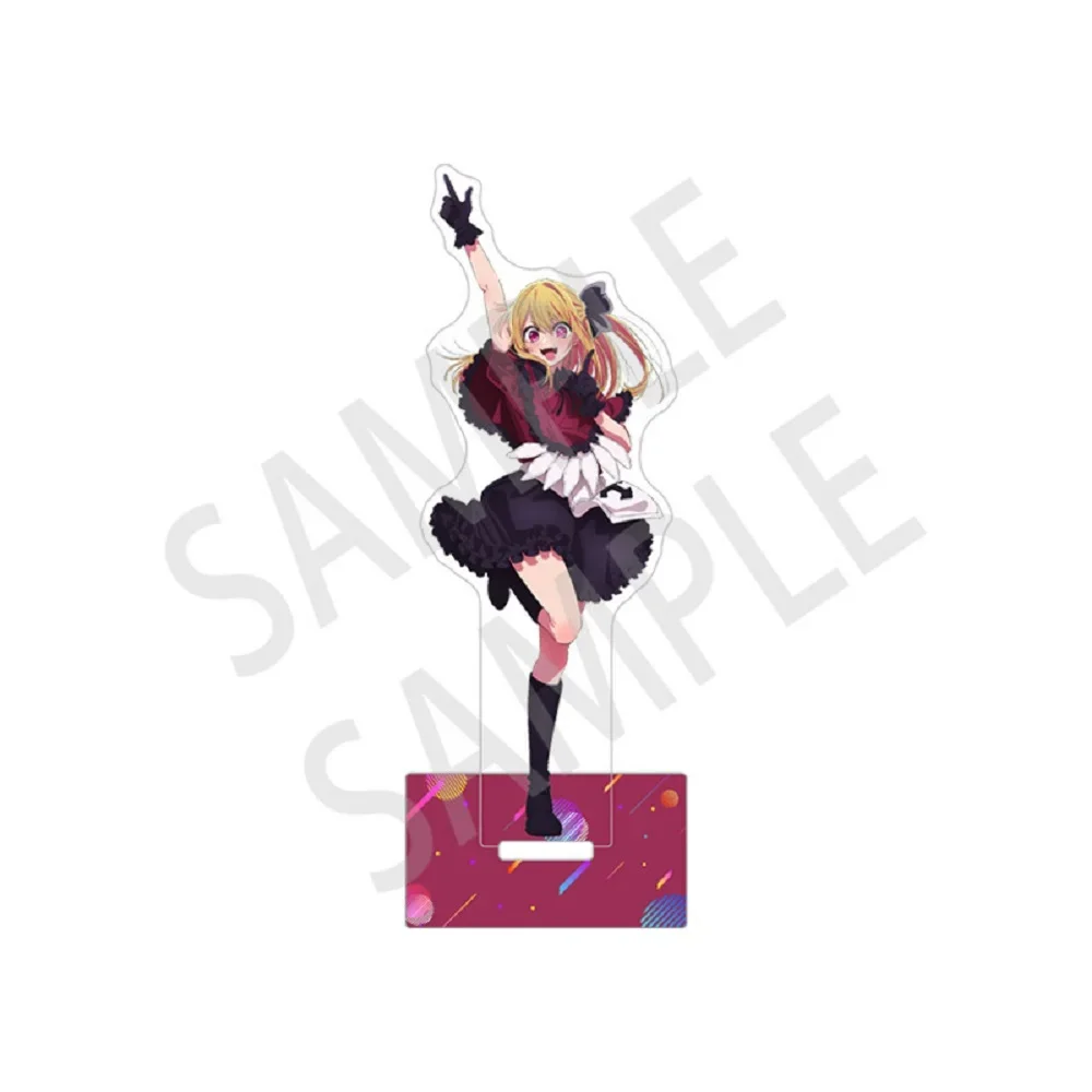 Anime Figure Oshi No Ko Acrylic Stand Gorou Akuamarin Hoshino Ai Rubii Sarina Standing Model Plate Desk Display Ornament Props