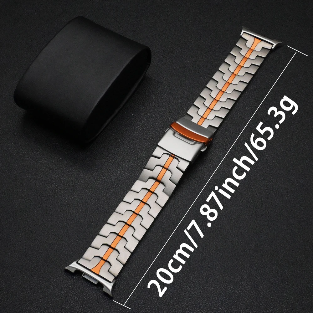 Titanarmband für Samsung Galaxy Watch 8 Classic 46 mm 8 44 mm 40 mm Armband für Galaxy Watch Ultra 2025 7 6 5 4 44 mm 40 mm Armband