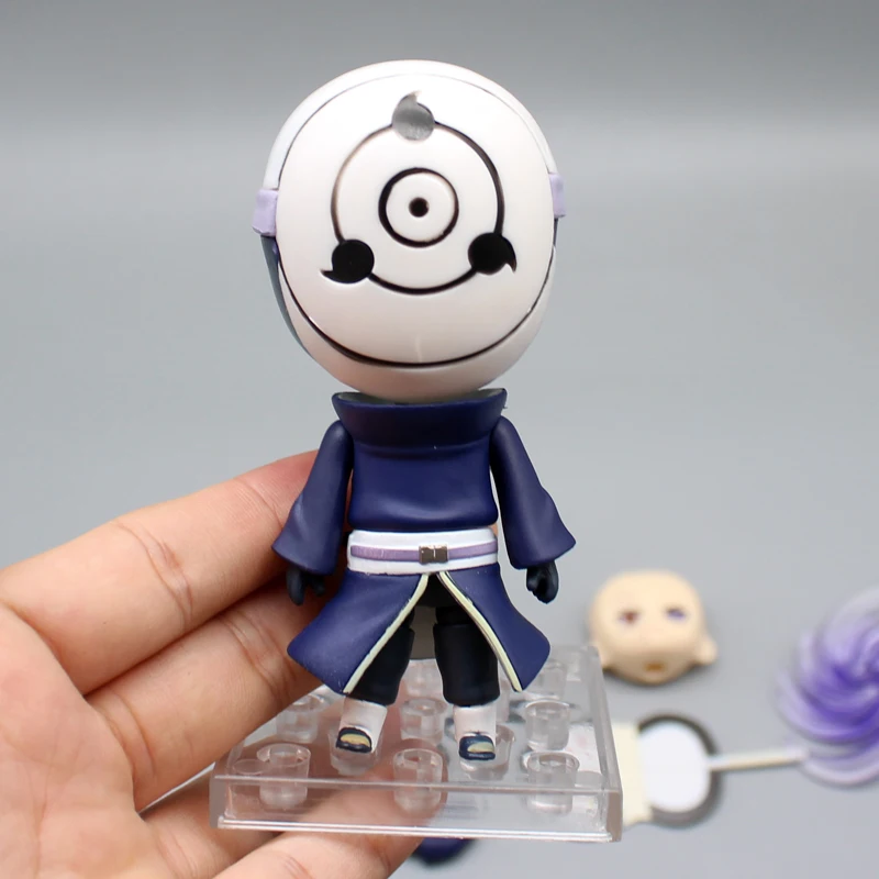 11.5cm #2120 Uchiha Obito Figma Anime Figures NARUTO Doll Toy Uchiha Obito Action Figure Movable PVC Collectible Model Gifts