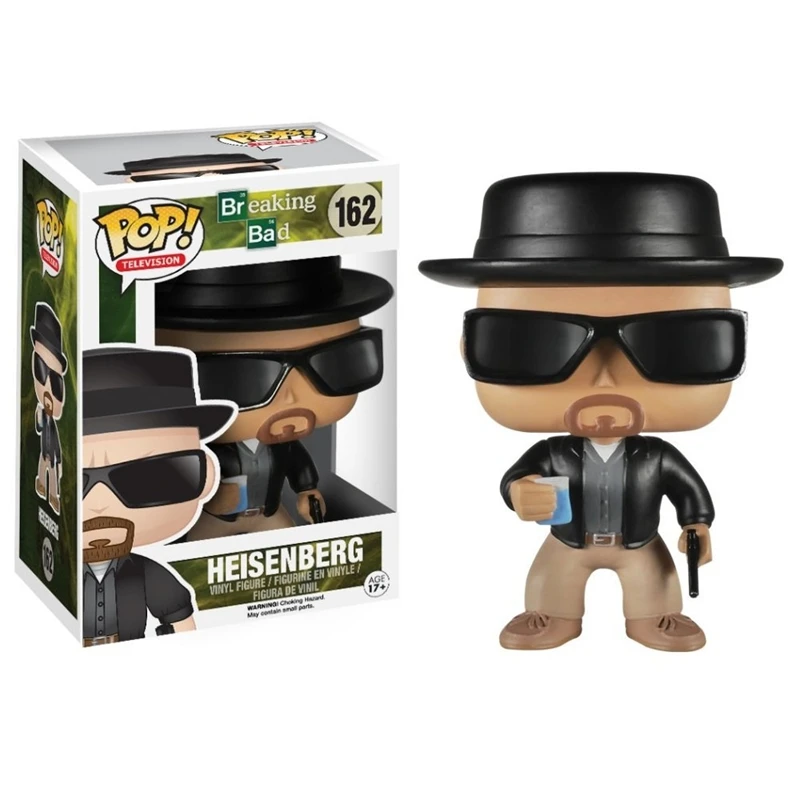 FUNKO POP Breaking Bad HEISENBERG #162 GOODMAN #163 Walter White #160 #165 Gus #167 Vinyl Action Figure Model Toys for kids Gift