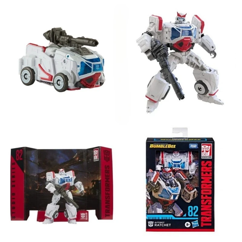 

Takara Tomy Original Hasbro Transformers Studio Series SS82 Ratchet Transformers Classic Movie Series Toys Transformers Toy gift