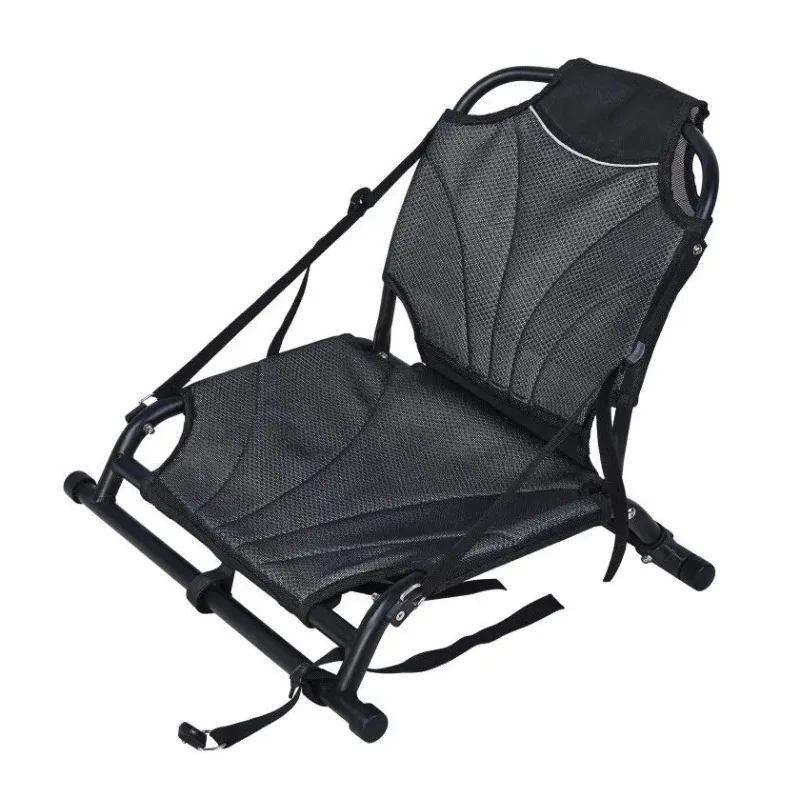 Adjustable Luxury Aluminum Frame Waterproof Nylon Kayak Seat Backrest Canoe Chair for Sea Kayaking Fishing Rafting