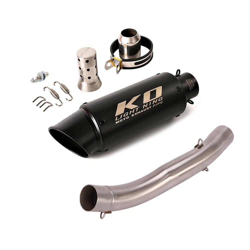 

Motorcycle Exhaust Escape System Middle Link Pipe Muffler With DB Killer For MONSTER 797 2017-2023 SCRAMBLER ICON 2015-2023