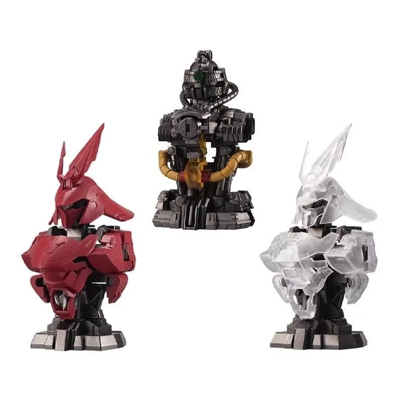 Bandai Genuine Gundam MS Mechanical Bust 07 Gashapon Toys Sazabi