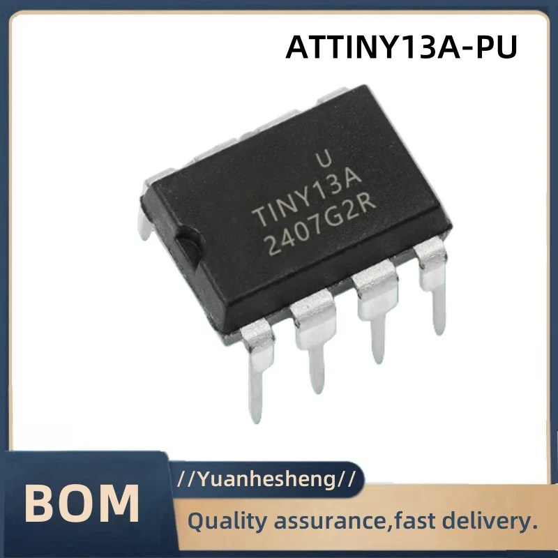 5pcs/lot ATTINY13A-PU ATTINY13A ATTINY13 ATTINY 13A DIP-8 In Stock