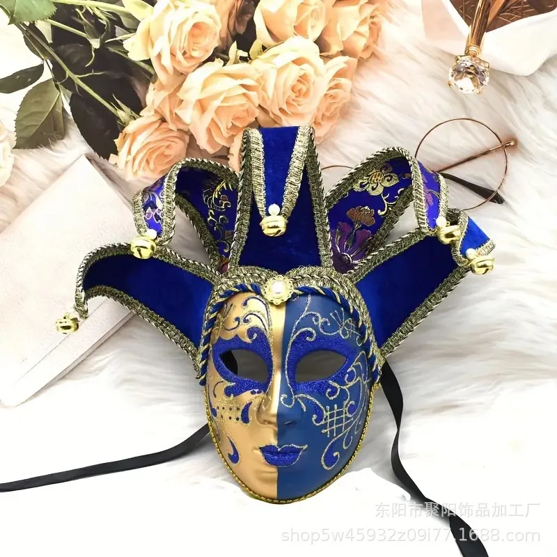 Maskerade Masker In Venetiaanse Stijl Versierd Met Feestartikelen Voor Kerst Halloween Carnaval Festival