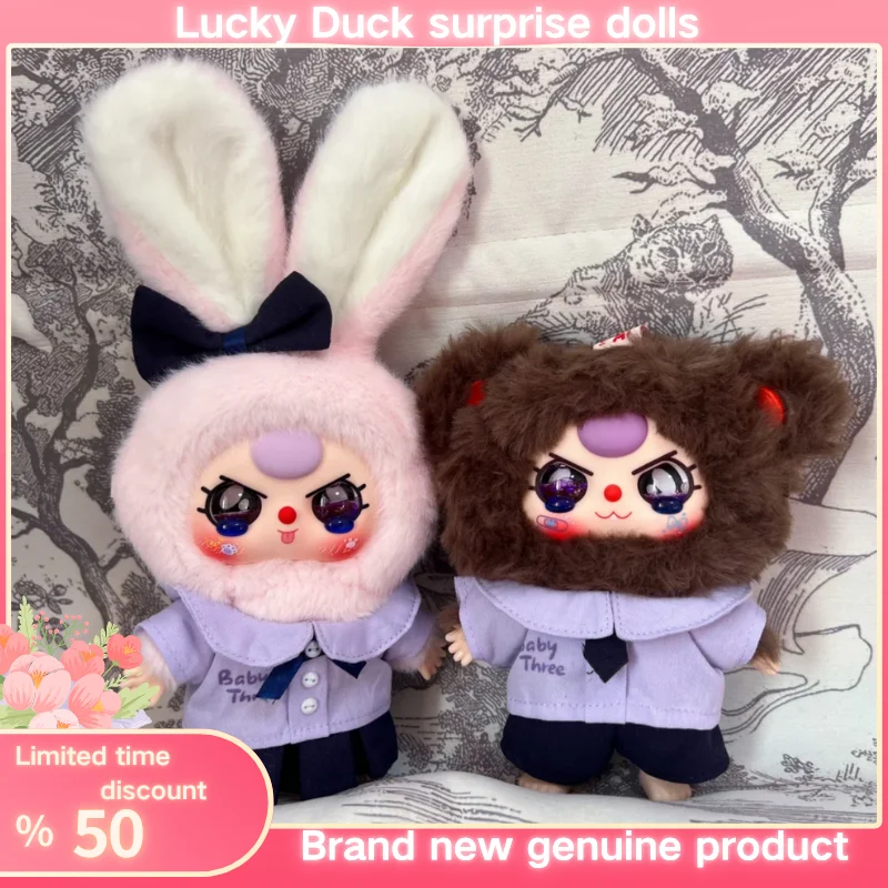 

Baby Three Top Toy Three Year Thai Limited Edition Birthday Toys Kawaii Desk Doll Pendant Cartoon Ornaments Model Toys Gift