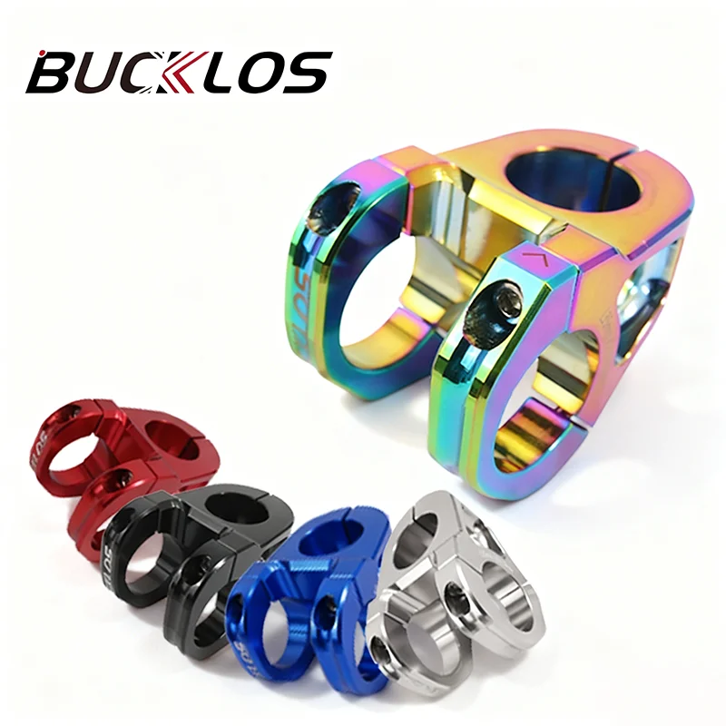 bucklos-バイクショートステム-318mm-アルミ合金-mtb-ハンドルバーステム-ダウンヒル-軽量-耐久性-自転車ステム-バイクアクセサリー