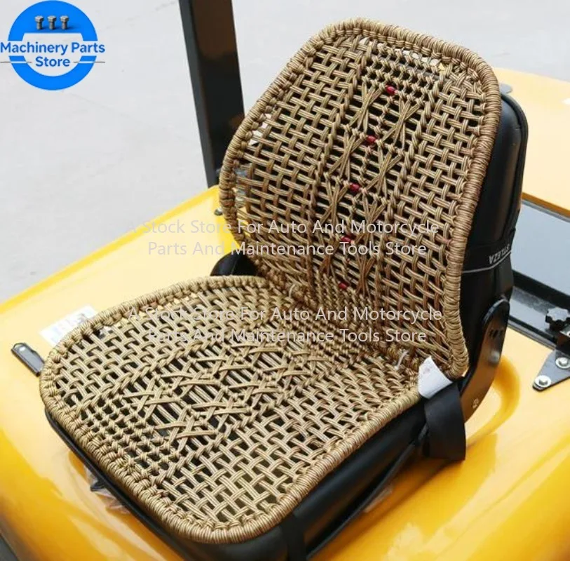 Forklift Seasonal Universal Ice Silk Linen Summer Cooling Pad Truck Breathable Seat Cushion