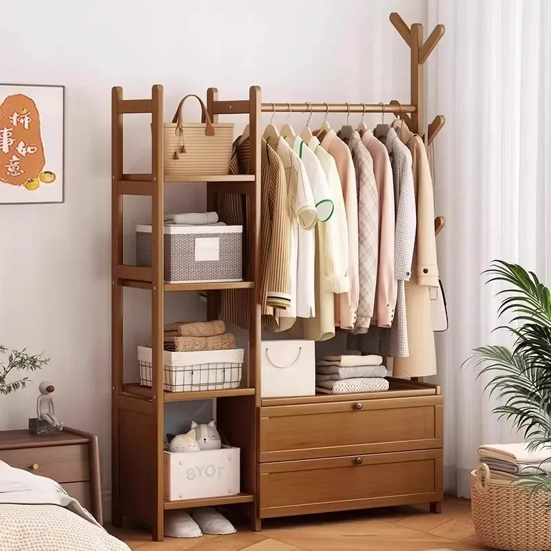 

Floor mounted clothes hanger, bedroom home clothes rack, simple indoor storage rack, clothes rack, storage rack