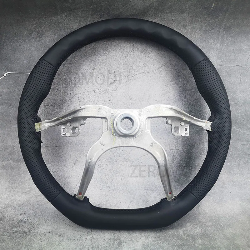 For JEEP GRAND CHEROKEE WJ STEERING WHEEL FLAT NEW LEATHER SPORT CUSTOM 1999-2004