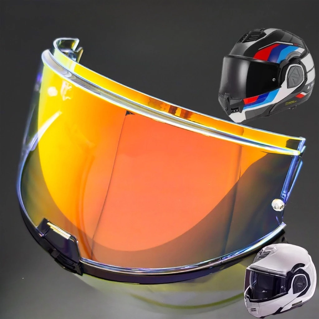 Visor for LS2 FF906 Advant Viseira Capacete Face Shield Anti Fog Coating Durable Polycarbonate Optimal Clarity Windproof