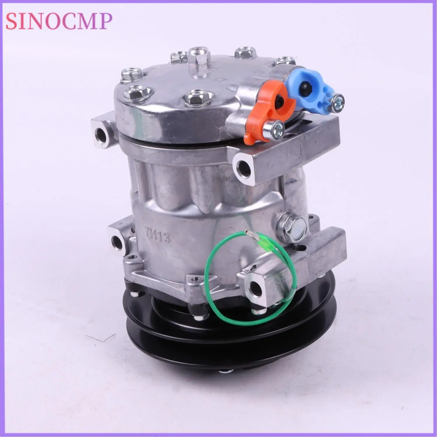 YX91V00001F1 YN91V00001F1 Компрессор переменного тока для экскаватора Kobelco SK200-8 SK350-8 Электрооборудование Установка кондиционера