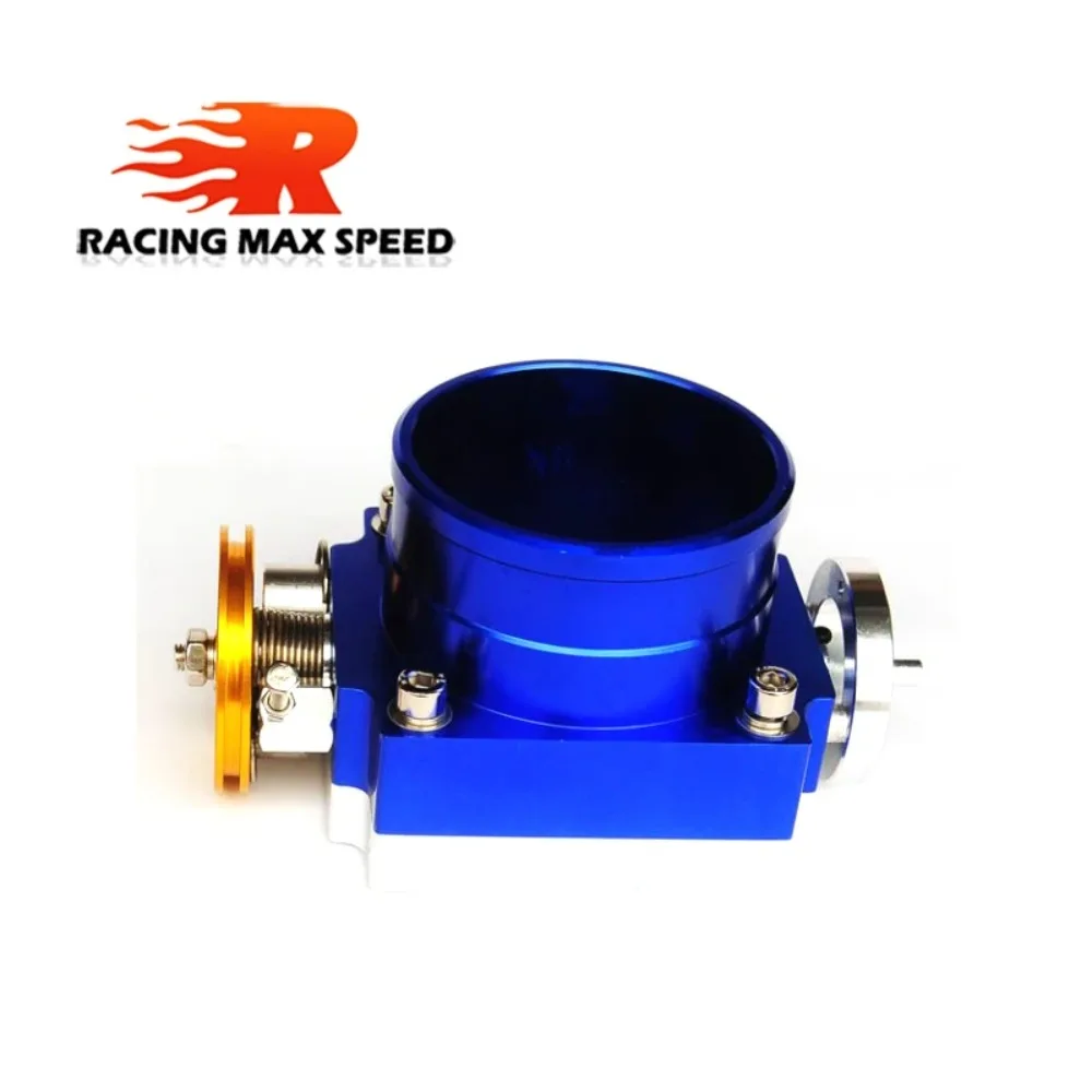 

UNIVERSAL THROTTLE BODY 70mm 80mm 90mm THROTTLE BODY PERFORMANCE INTAKE MANIFOLD BILLET ALUMINUM HIGH FLOW
