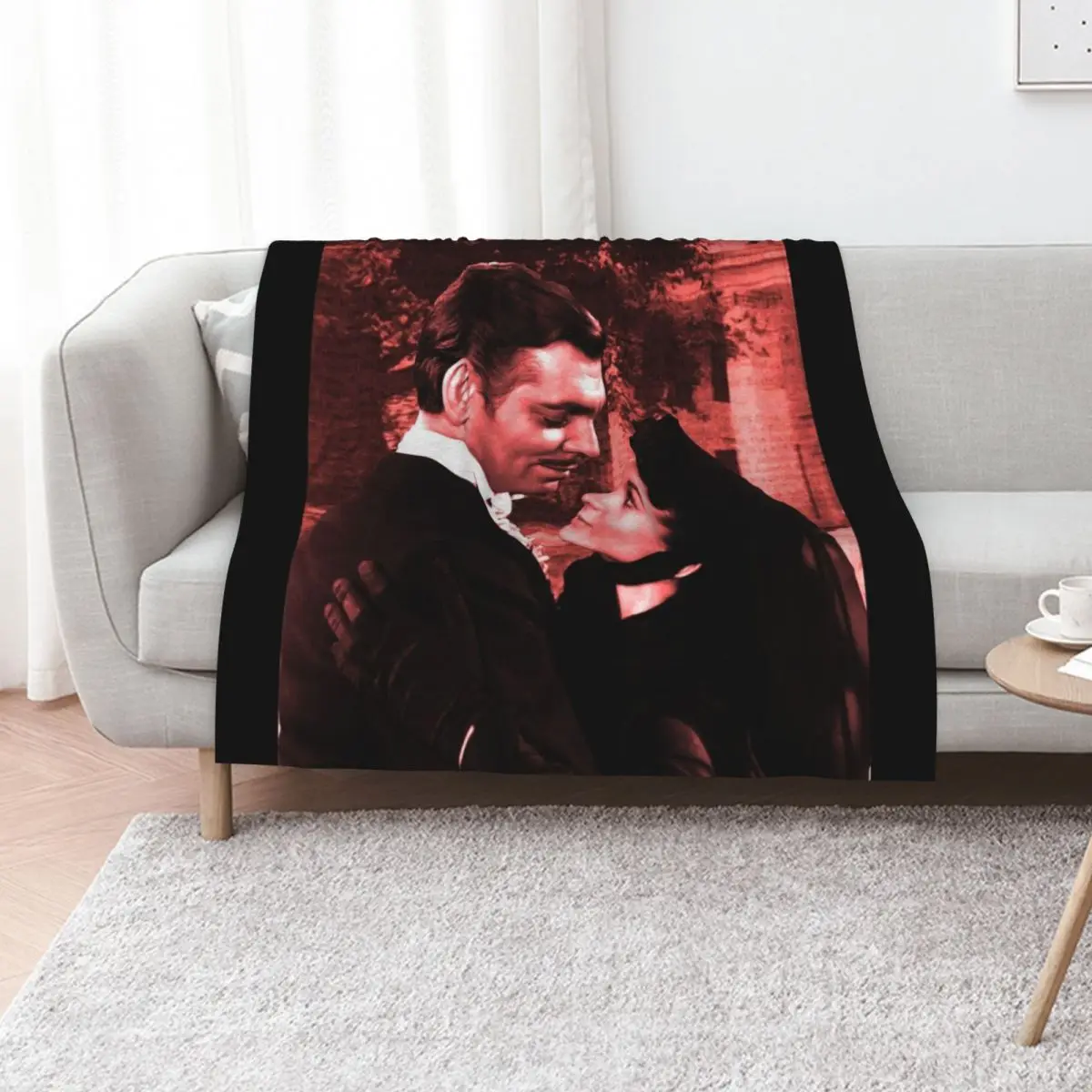Gone with the Wind Throw Blanket Soft Big Decorative Sofas Beach for sofa Designers manga Blankets