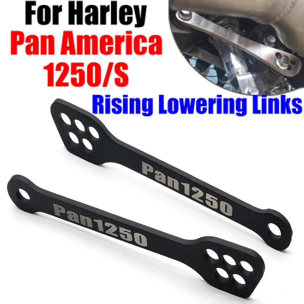 For Harley Pan America 1250 S 1250S PA1250 S PanAmerica 1250 Motorcycle Accessories Rear Suspension Rising Link Lowering Links