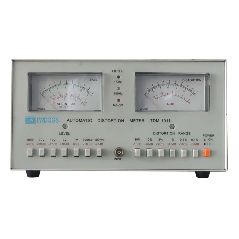 Audio Distortion Tester 7-gear 100mV-100V Signal Distortion Detection Instrument