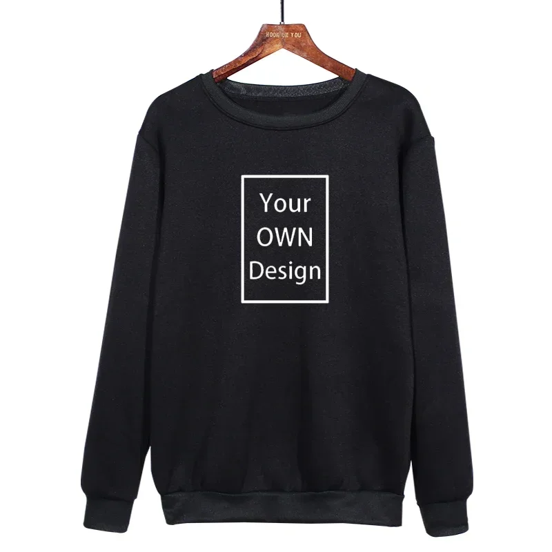 Your OWN Design Brand Logo/Picture Custom Men Women DIY Hoodie Sweatshirts Casual Hoody Clothing 10 Color Loose Fashion New 2024