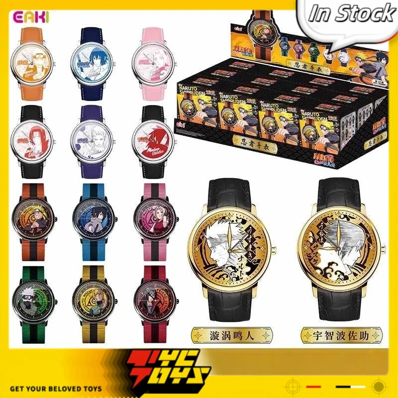 

TYCTOYS в наличии оригинальные EAKI Yiqi Co брендовые электронные часы Наруто Шиппуден слепая коробка аниме периферия модные игрушки фанаты подарки