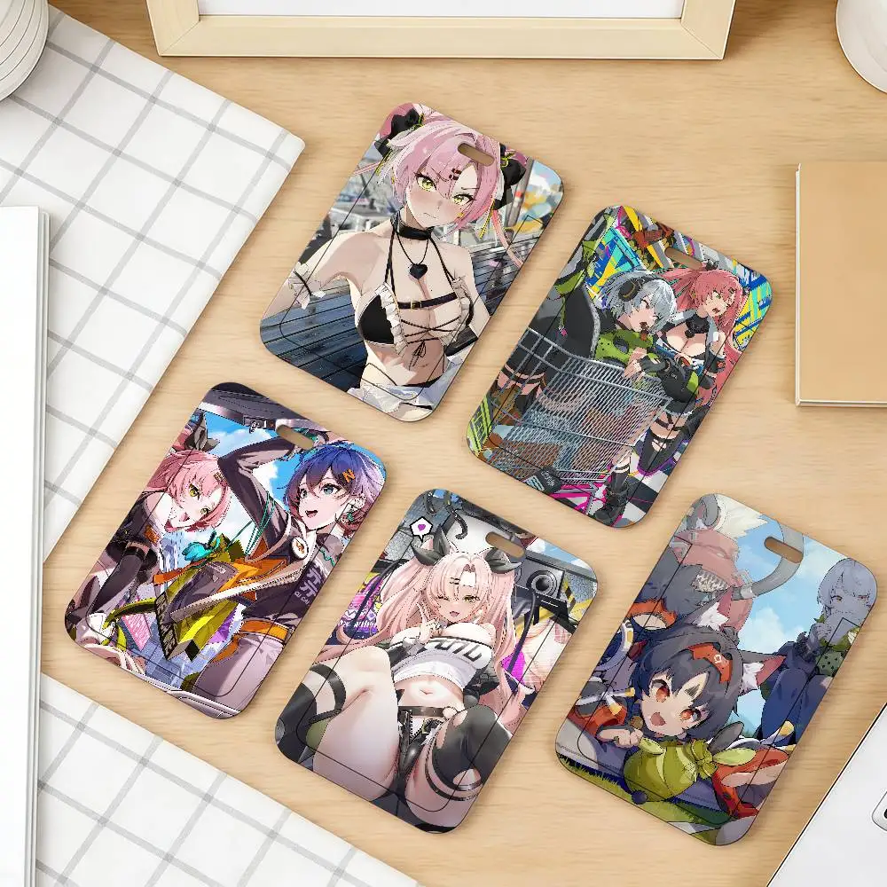 

Game Zenless Zone Zero Sexy Sliding card sleeve suitable for public transport subway and student cards