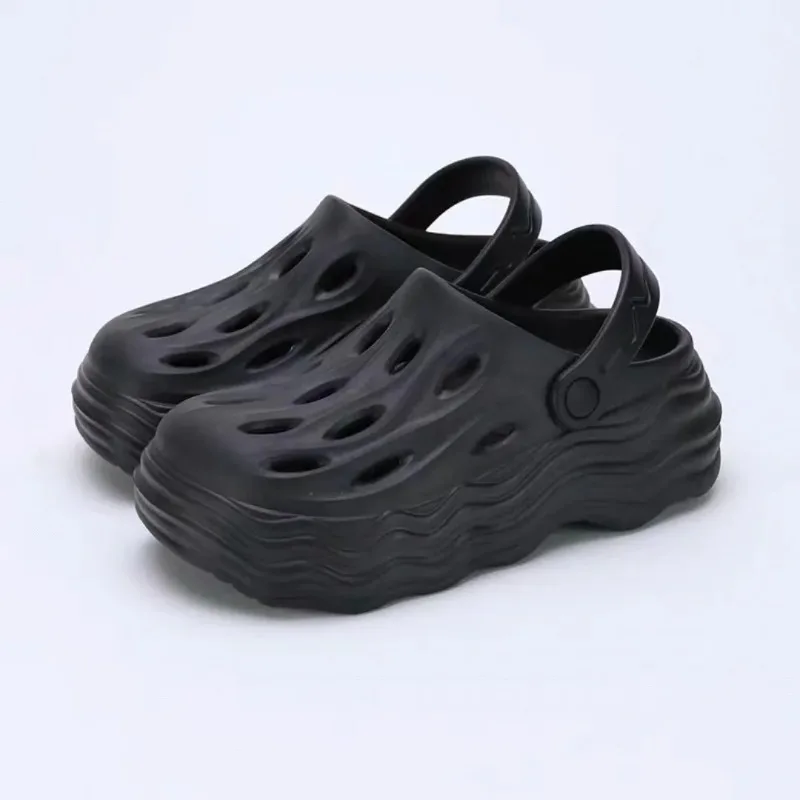 صنادل كرتونية للفتيات ، غطاء للرأس ، دبابيس نسائية ، ظريف ، رائع ، سميك ، جيد التهوية ، منصة ، نعال شاطئ ، صيف ، جديد