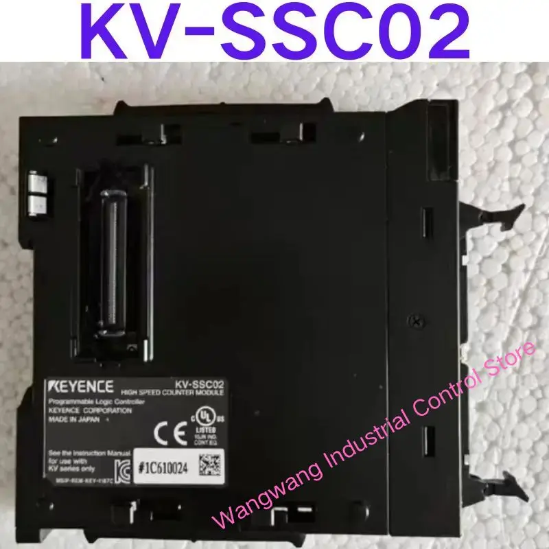 

Second-hand test OK ，PLC module KV-SSC02