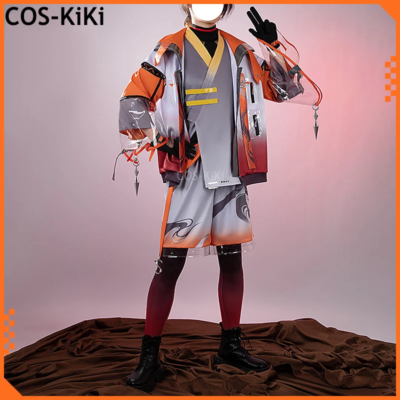 COS-KiKi Vtuber Nijisanji 3SKM Kitami Yusei Game Suit Gorgeous Handsome Uniform Cosplay Costume Halloween Party Role Play Outfit