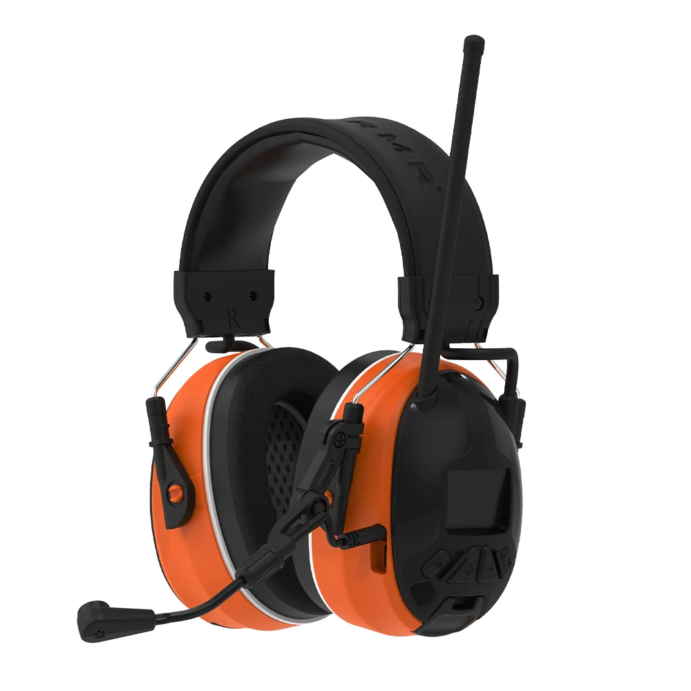 EARMOR C52 Sound Pickup&Noise Canceling Earmuffs With Bluetooth Communication FM Radio Media Playback Hearing Protection Headset