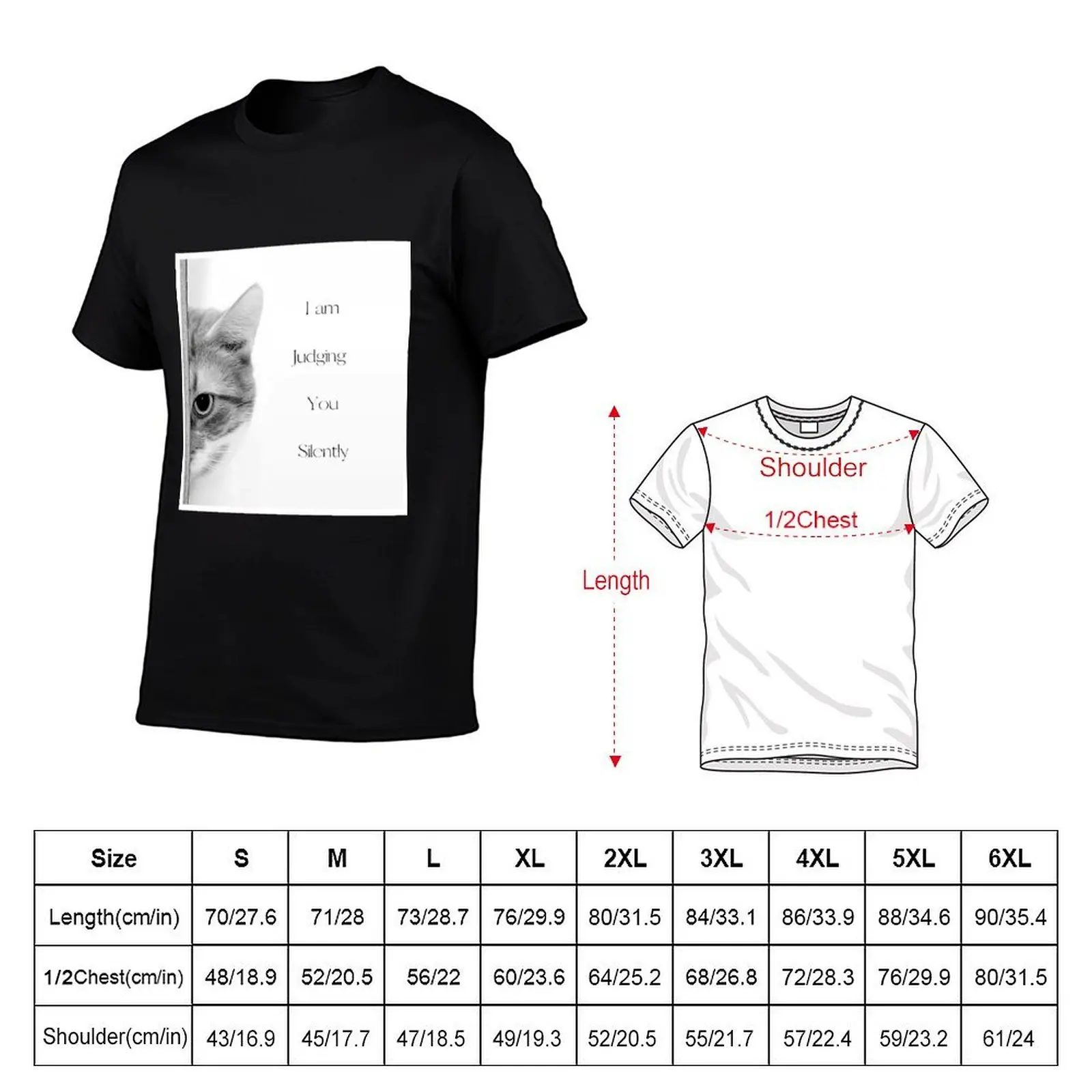 I am judging you silently T-Shirt sweat funny meme t-shirts mens plain t shirts