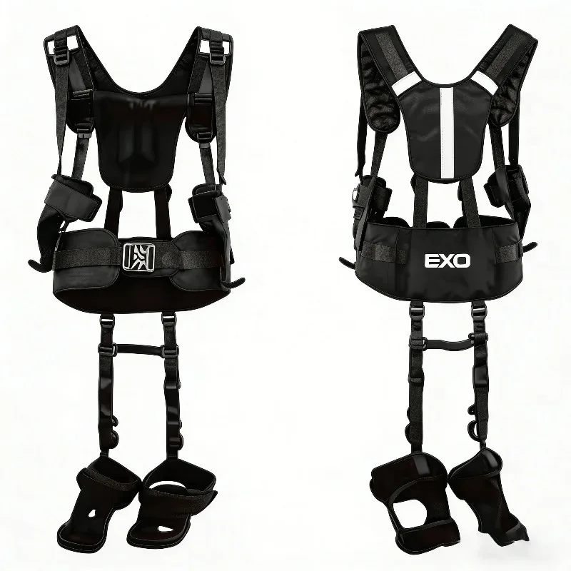 Flexible Power Assist Supports Waist Arm Transfers Force To Shoulders Back Reduces Muscle Fatigue And WMSDs Risks Ideal For Work