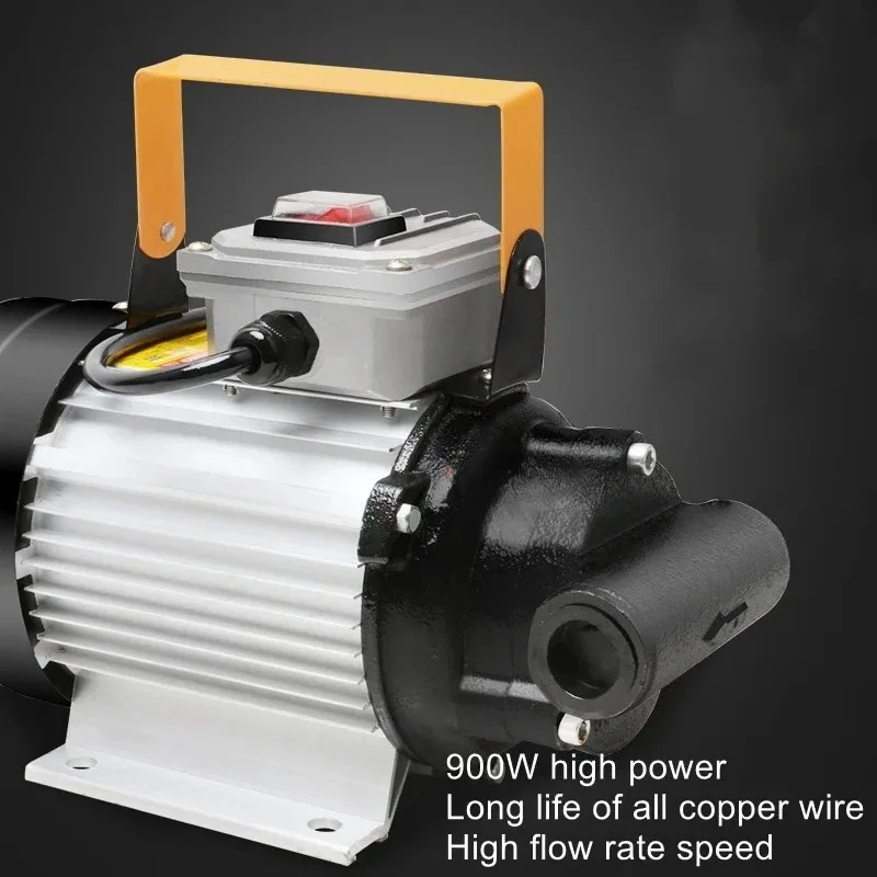 12V 24V 220V Portable Electric Gear Pump High Viscosity Diesel Hydraulic Oil Sump Pump Micro Oil Unloading Pump