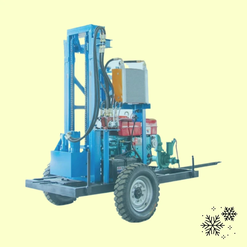 Customized Drilling Rig 200m Depth Tube Well Drilling Rig Small Water Well Drilling Rig for Sale