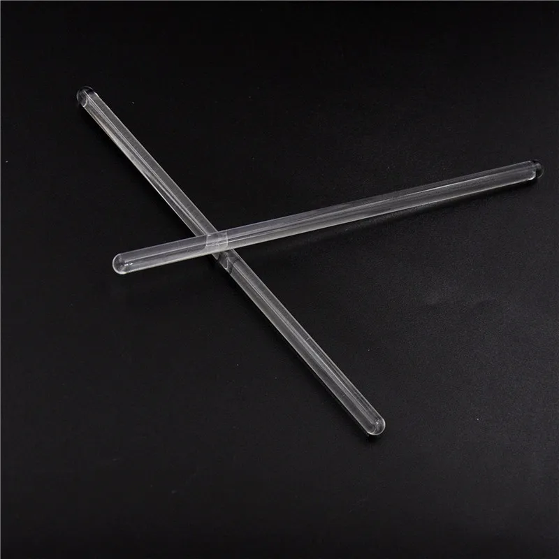 2pcs Lab Use Stir Glass Stirring Rod Laboratory Tool 6*150mm